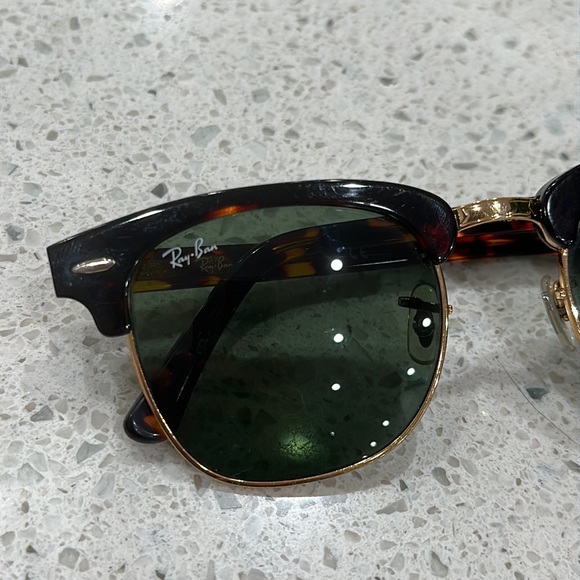 Ray-Ban Clubmaster Classic Tortoise Sunglasses, 51mm - Picture 6 of 11